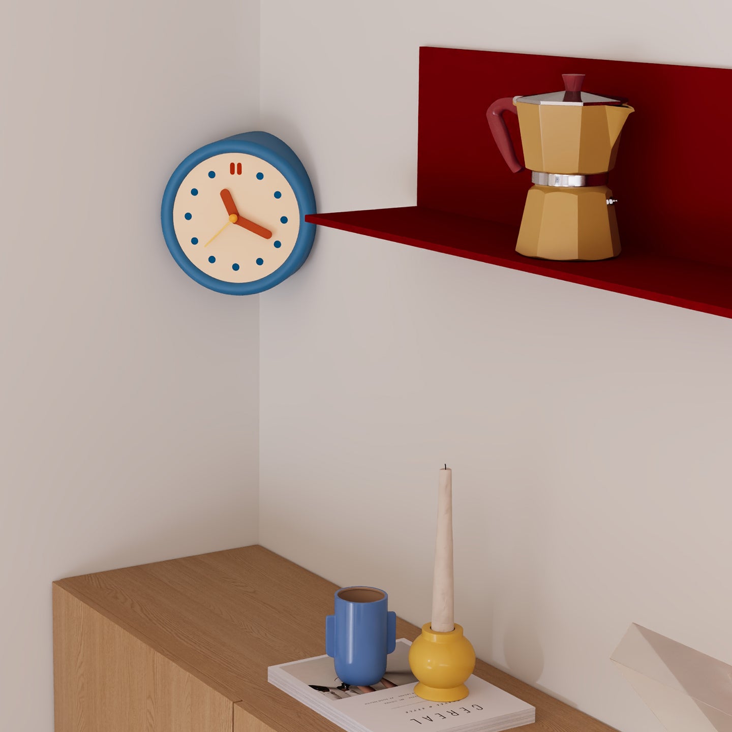 Blue Corner Time Clock-1