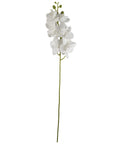 Artificial Flowers Phalaenopsis Orchid White Stem 100cm-1