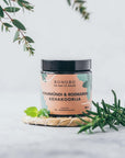 Peppermint & Rosemary Body Scrub – Refreshing & Nourishing by BONOBO at www.brixbailey.com