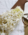White Spear Hydrangea Faux Flower Stem