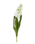 White Hyacinth Faux Stem for Effortless Home Style