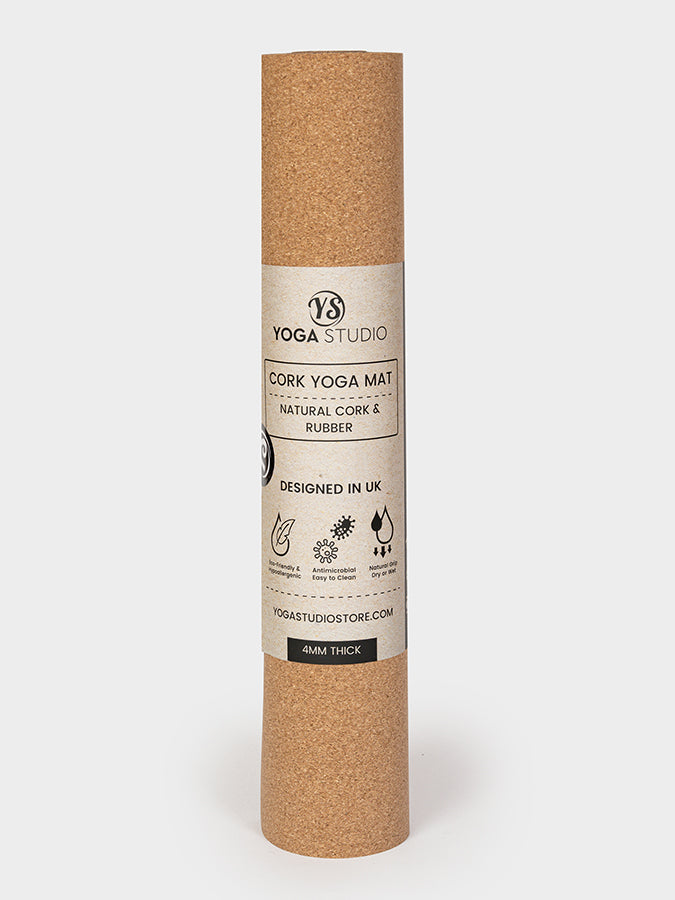 Yoga Studio Cork Yoga Mat 4mm