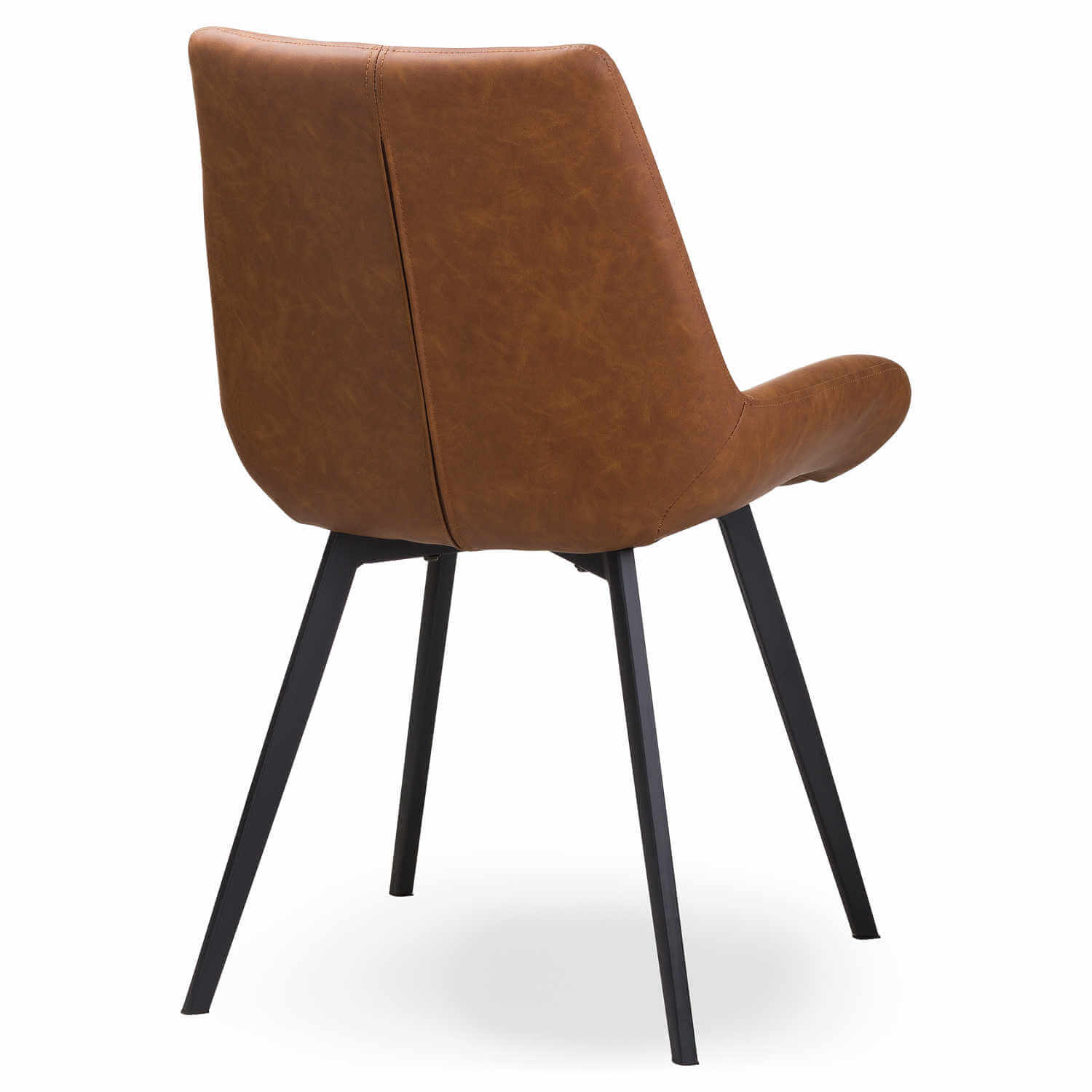 Malmo Tan Dining Chair Modern Scandinavian Style