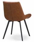Malmo Tan Dining Chair Modern Scandinavian Style