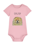 Cutest Little Pup: Fawn Chow Chow Baby Bodysuit!