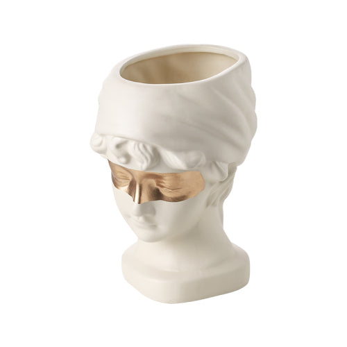 European Style Little Girl Vase-5