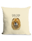 Transform Your Space with Our Fun Red Chow Chow Cushion Cover!