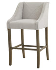 Grey Bar Stool for Contemporary Kitchen Seating