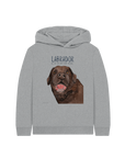 Snack Mode: Activated – The Chocolate Labrador Kids’ Hoodie
