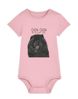 Adorable Black Chow Chow Baby Bodysuit – The Aloof Floof | Funny Baby Clothes