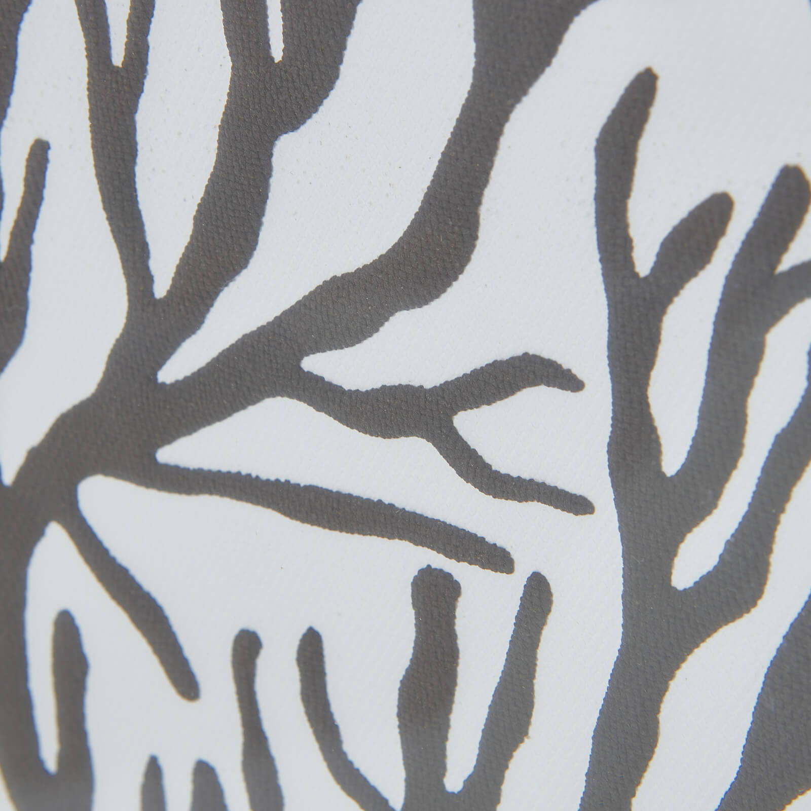 Handcrafted Black and White Coral Wall Art