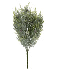 Winter Frosted Pine Spray with Pinecones