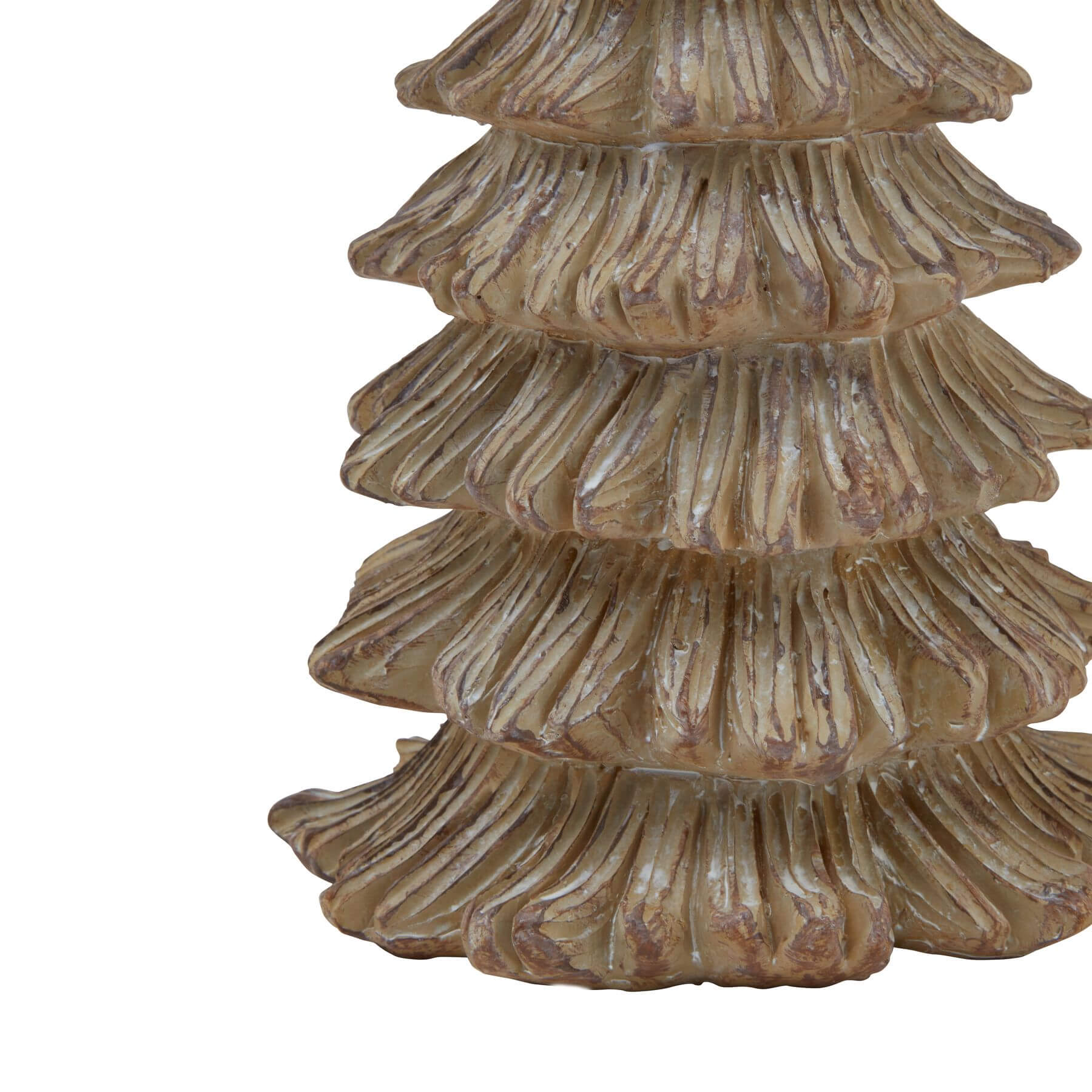 Medium Pine Tree Sculpture with Frosted Finish