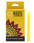 Manifest Magic Candles (pack of 12) - Yellow - Solar Plexus Chakra