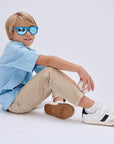Babiators Polarised Navigator Sunglasses - Midnight Blue
