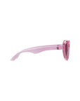 Babiators Original Mirrored Heart Sunglasses - Fuchsia Haze