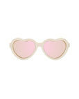 Babiators Polarised Heart Sunglasses - Sweet Cream