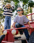 Babiators Polarised Navigator Sunglasses - Jet Black