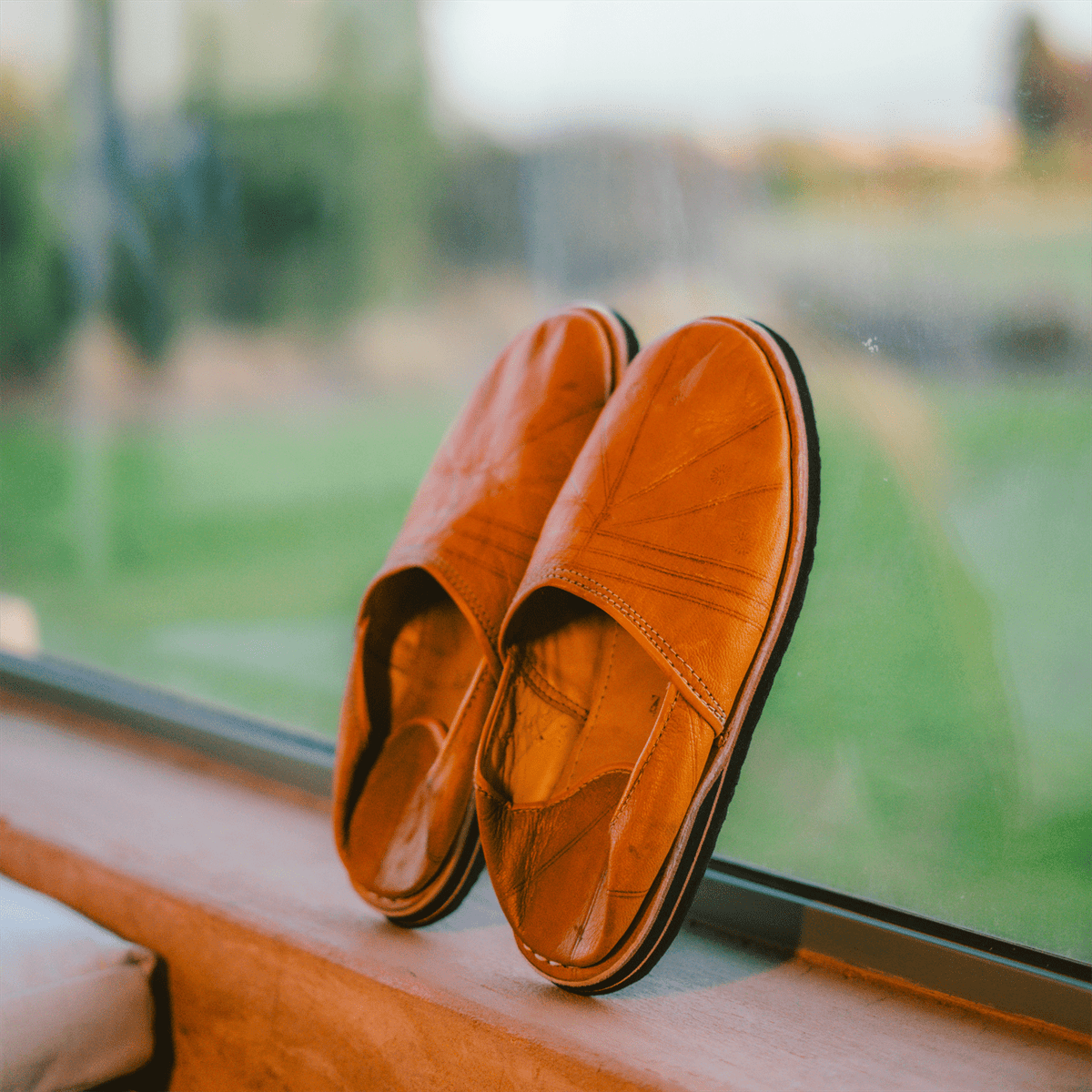 Leather Slippers Villages