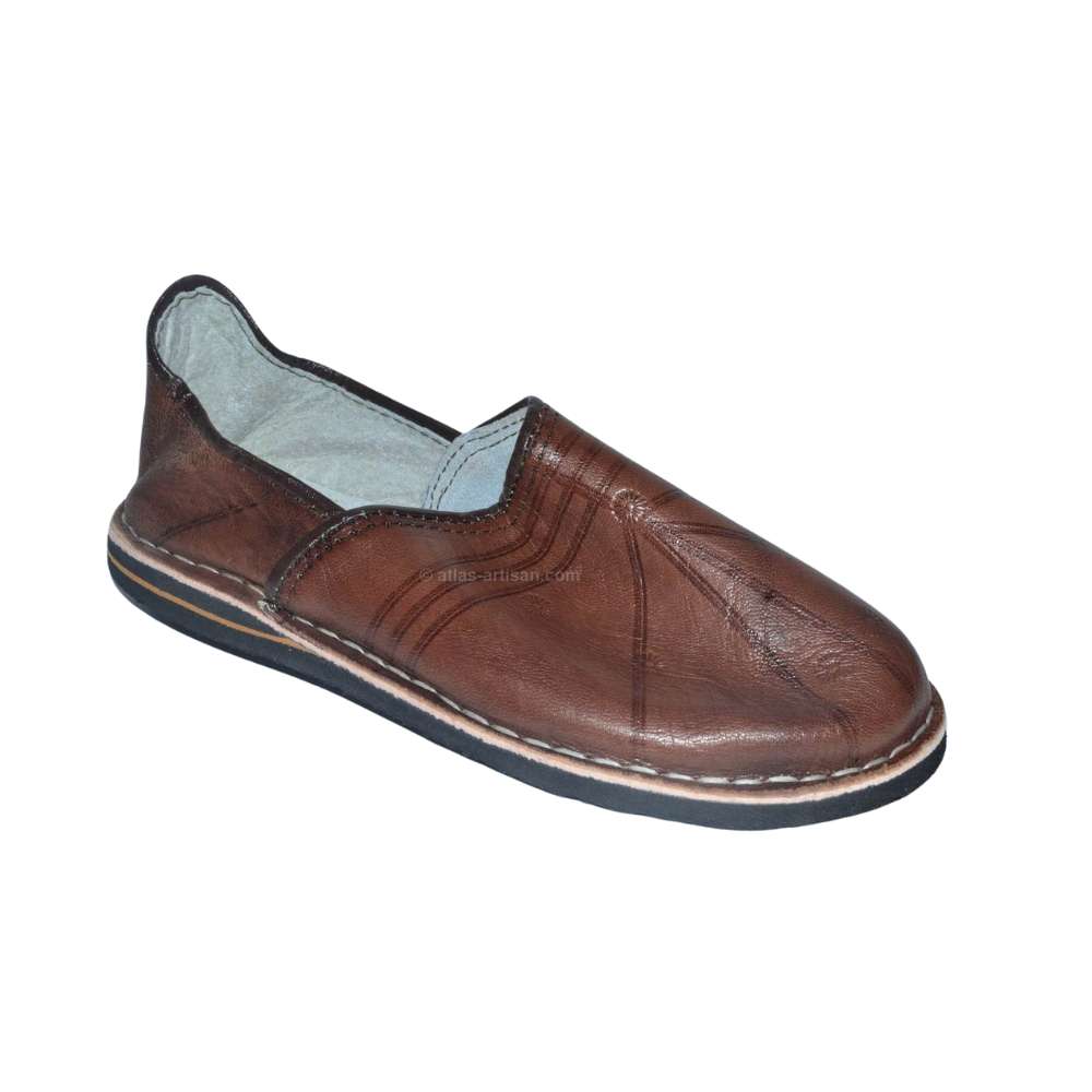 Leather Slippers Villages