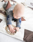 Baby Activity Mat, 120x120cm - Brown