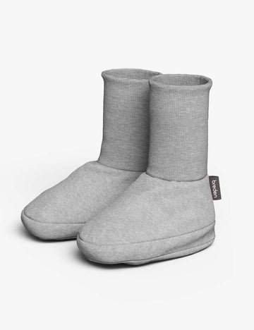 Baby booties BERRY