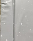 Standard Changing Mat - Grey-green moon and stars Print