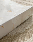 Anti-Roll Wedge Baby Changing Mat - Welcome Baby Print
