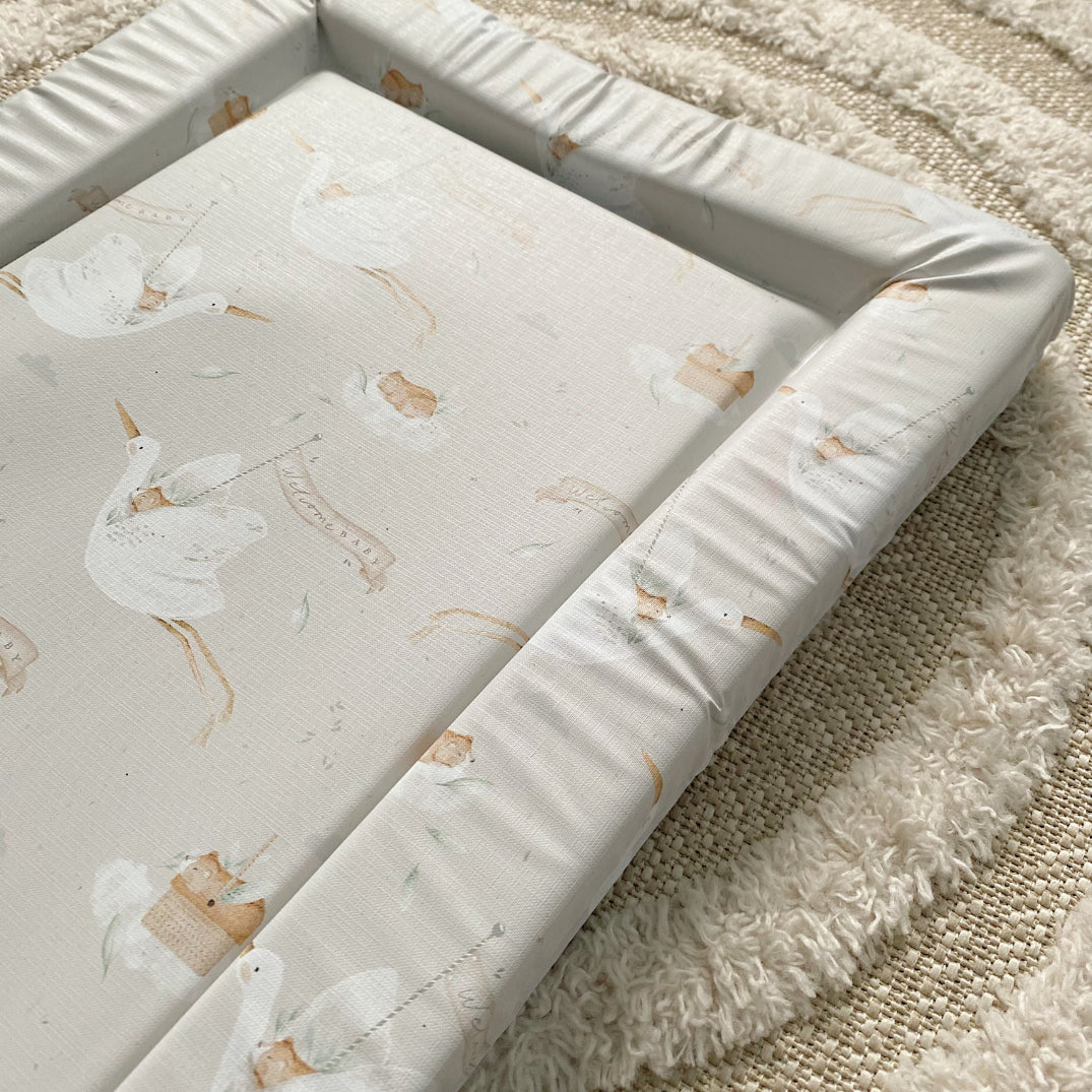 Standard Changing Mat - Welcome Baby Unisex Print