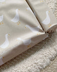 Standard Changing Mat - White Goose Unisex Print