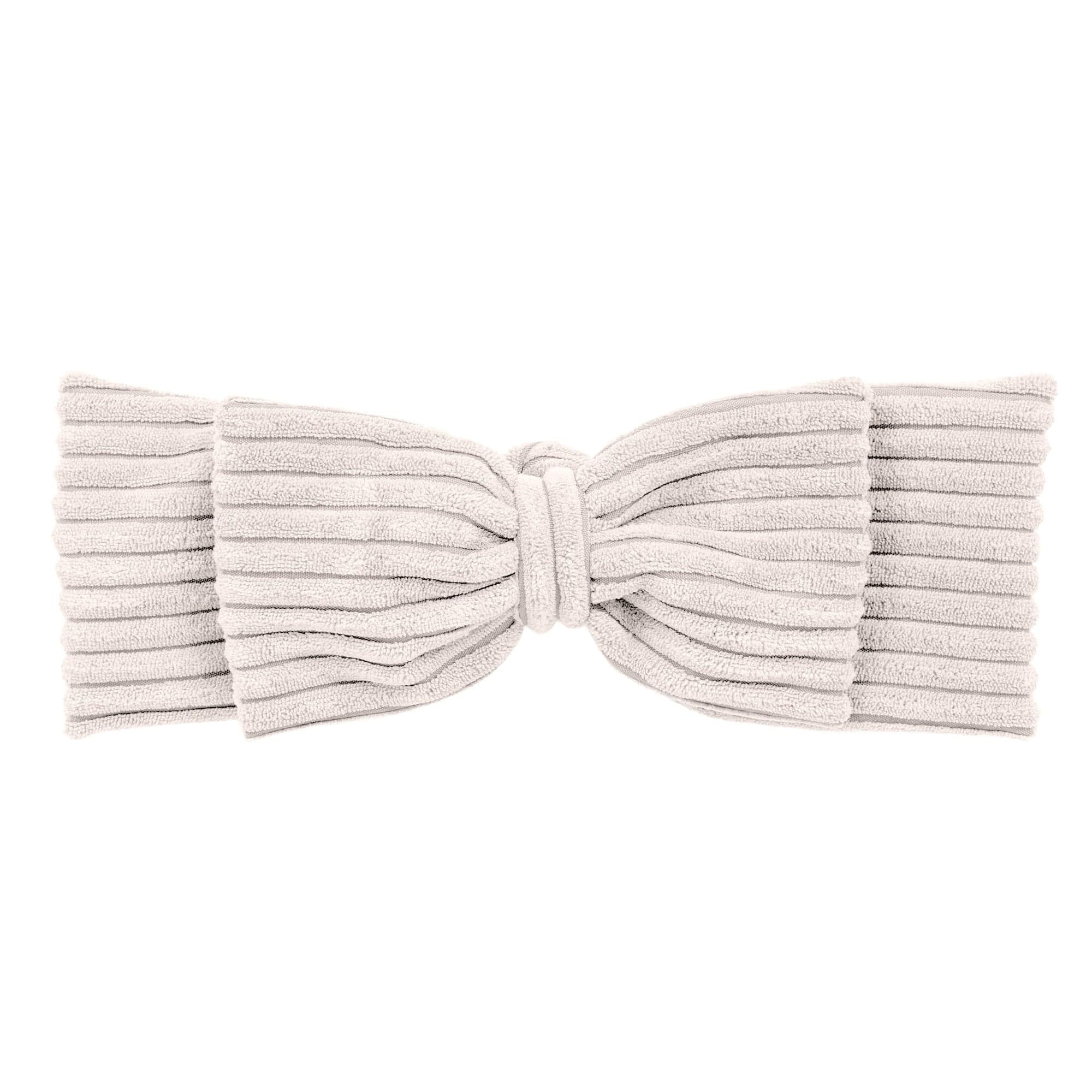 Ecru Baby Nest with Braided Bumper Cushion