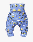 Baby Shorts with Construction Print