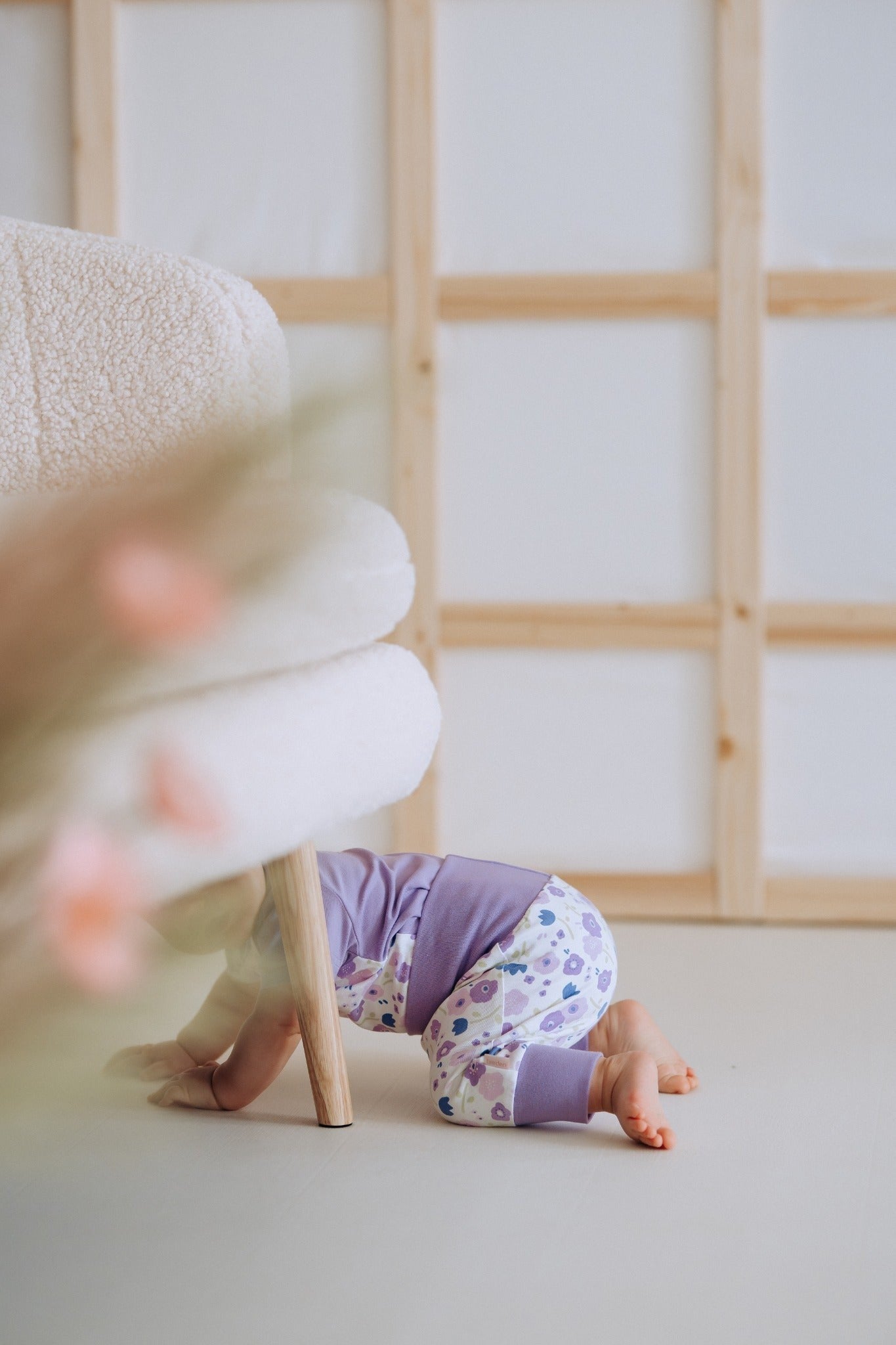 Baby Summer Shorts in Floral Print