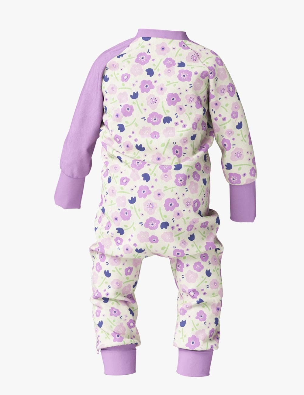 Baby Sleepsuit Summer Flowers