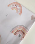 Splash mat - Beau Pink Rainbow Print
