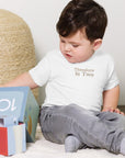 Turns Two 2nd Birthday T-Shirt Personalised Name