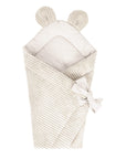 Baby Swaddle Wrap for Sleeping and Cuddling – Ecru