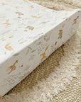 Anti-Roll Wedge Baby Changing Mat - Woodland Animals