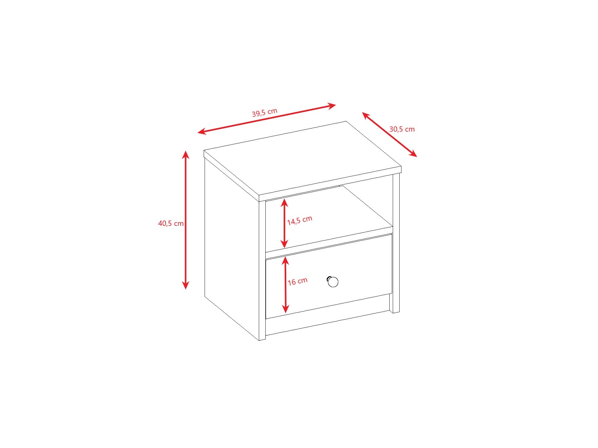 Delightfully Stylish Kids Bedside Table