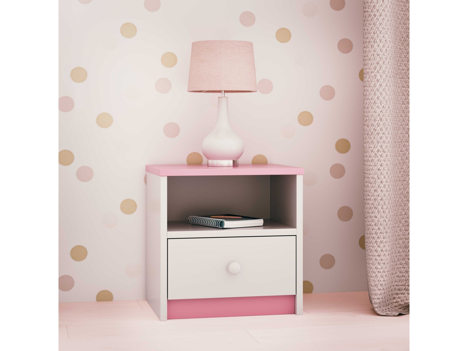 Delightfully Stylish Kids Bedside Table