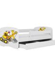 Children's Bed with Excavator Theme