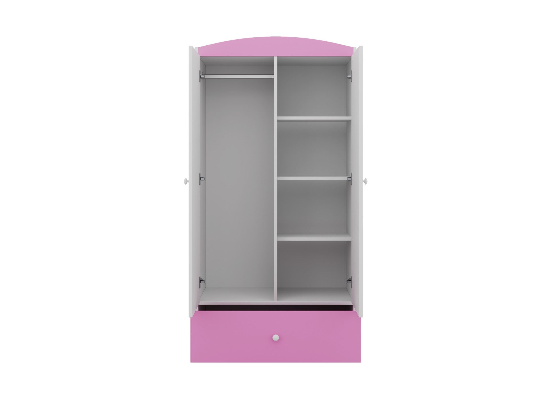 Babydreams Two Door Wardrobe with Drawer