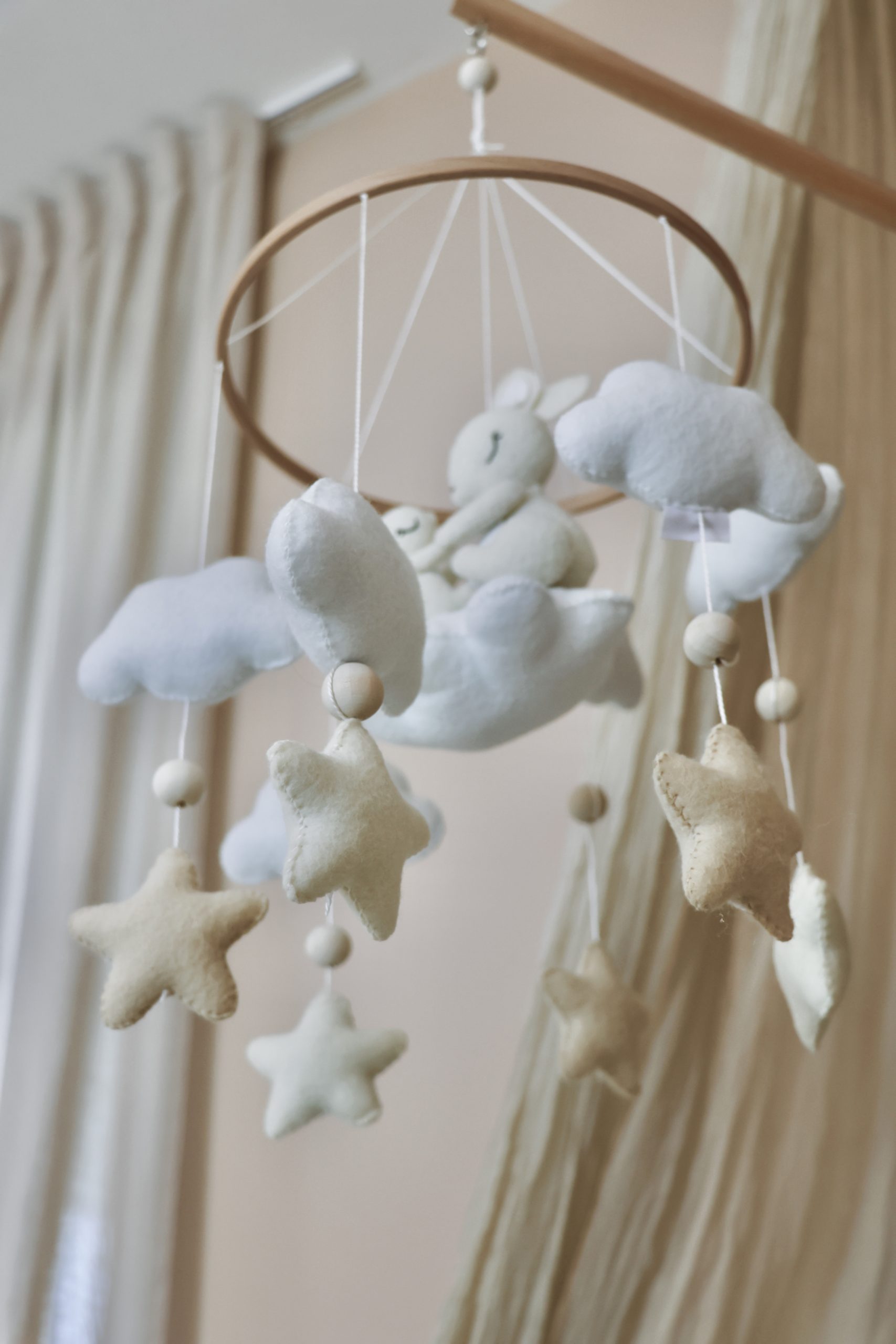 Handmade Bunny Mom with baby-1