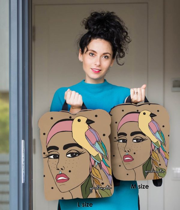 Beautifully Painted Backpack Tina