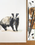 Birthday Badger Card