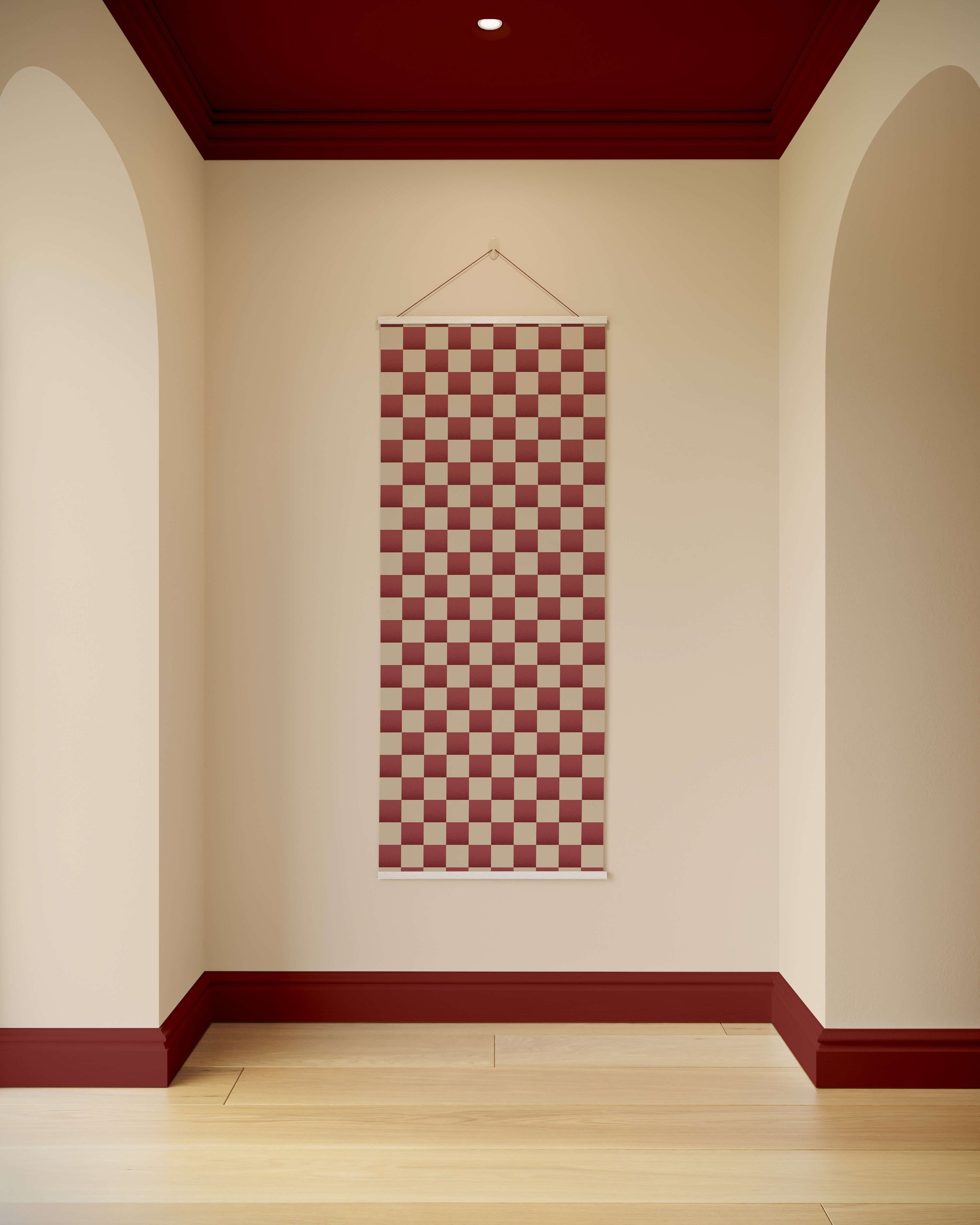 Chequerboard Pattern Tapestry