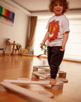 Montessori Balance Beam and Stepping Stones Set-0