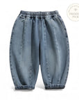Balloon Denim Trousers