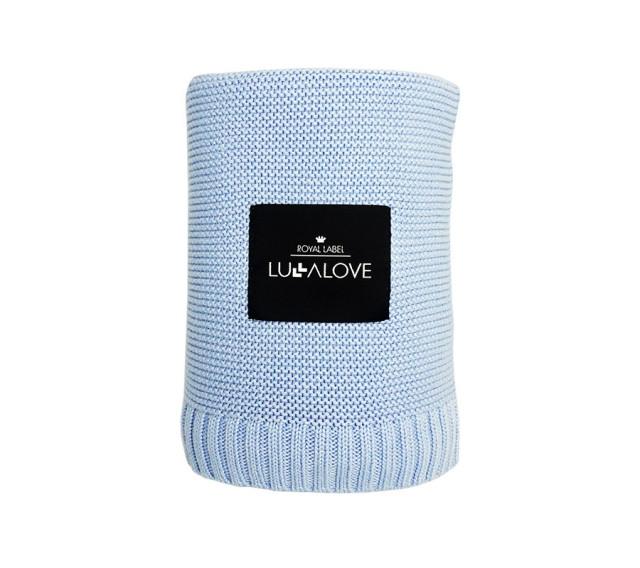 Scandinavian Style All Season Baby Blanket - Super Soft Bamboo & Cotton Blend | 80x100 cm | OEKO-TEX Certified by Lullalove UK at brixbailey.com