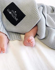 Scandinavian Style All Season Bamboo & Cotton Baby Blanket - Soft, Hypoallergenic & Eco-Friendly by Lullalove UK at brixbailey.com